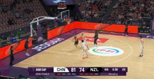 太积极！高诗岩从发球开始盯人撕咬 随后破坏传球&飞扑倒地险抢断