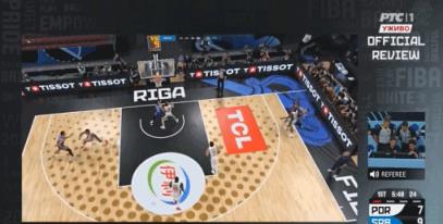 FIBA官方：塞尔维亚中锋彼得鲁舍夫拳击对手腹部禁赛1场+罚5000欧